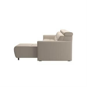 Stressless Emily Three Seater Power Left with Medium Long Seat Leather